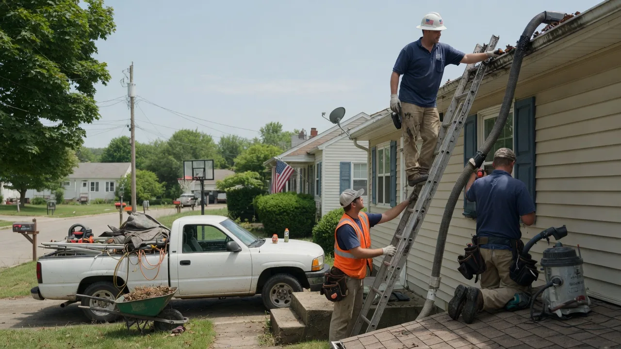 Gutter Installation in Owensville, IN near me